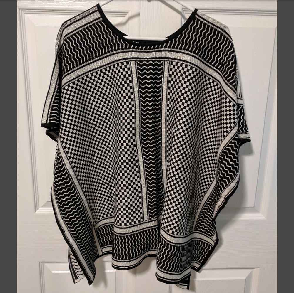 BCBGMaxAzria Jayde Poncho Sweater